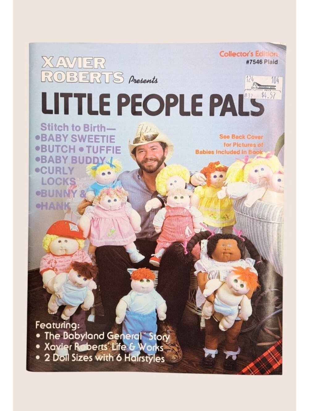 Xavier Roberts Little People Pals Collector Edition Magazine #7546 Pattern 1982
